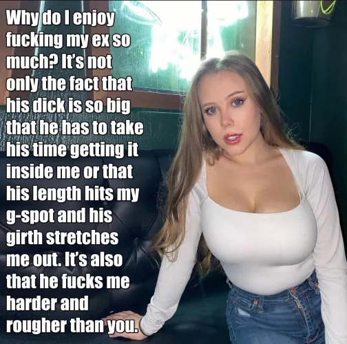 Gotta appreciate her honesty.