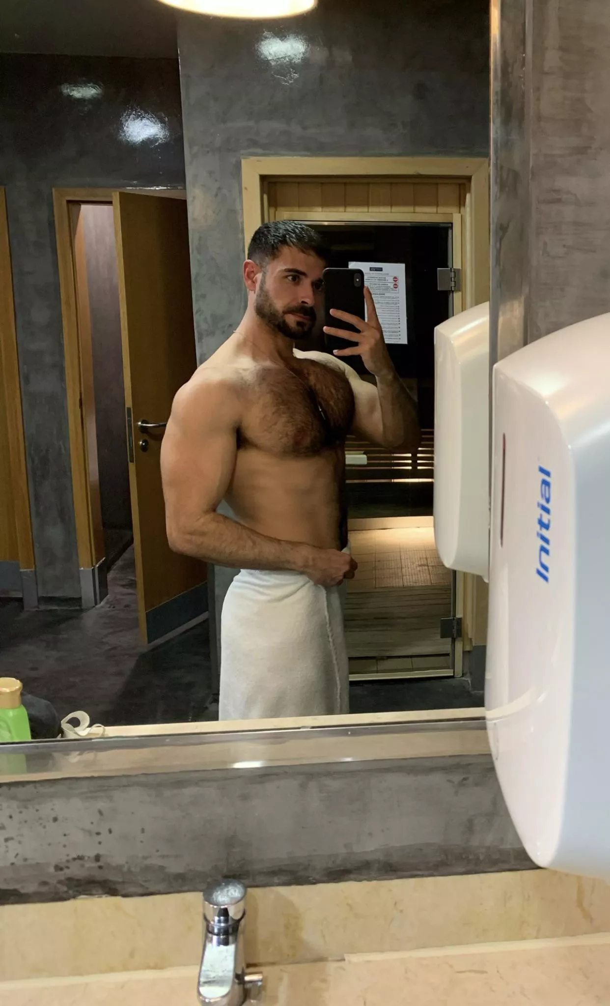 Gym selfie