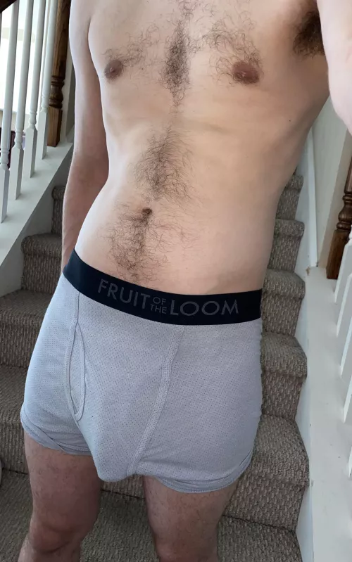 Imagine we’re roommates and you see me walking around like this. What do you do?