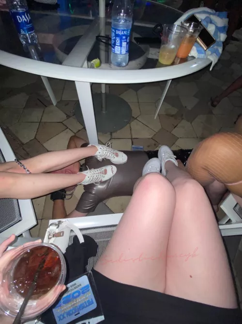 Loser men are always beneath Me… quite literally.