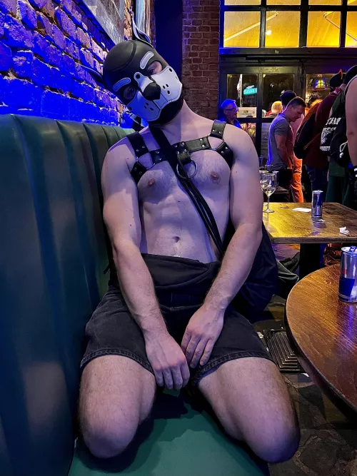 Me, waiting for you to finish your drink, so we can start playing!