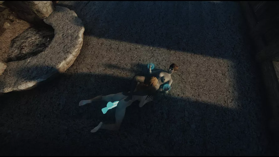 My Nord Republican Character - She hates Dark Elves, but secretly enjoys munching on Dunmer pussies while getting fucked in the ass