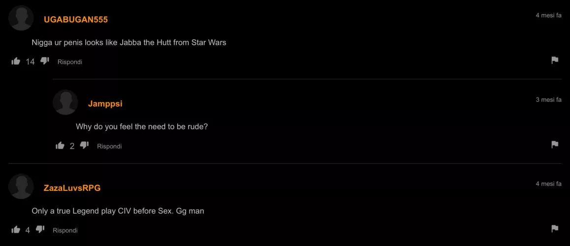 Ph comment section in 3 comments