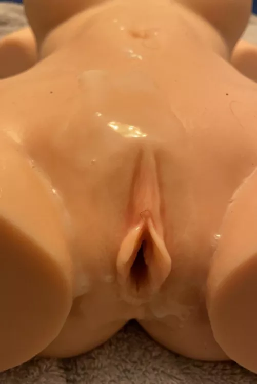 Should I like this cum off my fleshlight? It looks so hot
