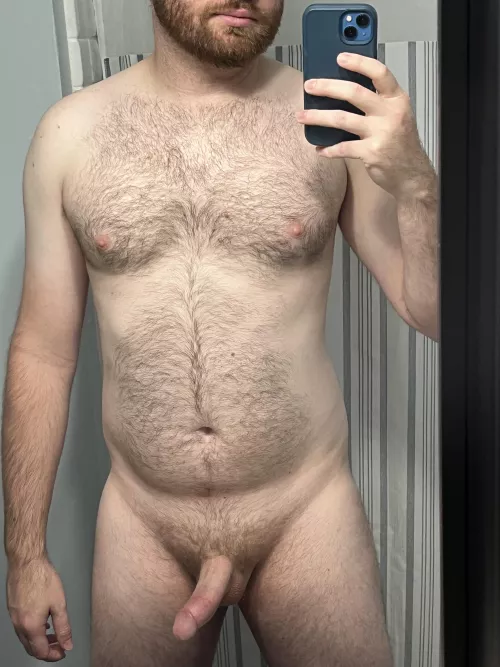 Beard and morning wood