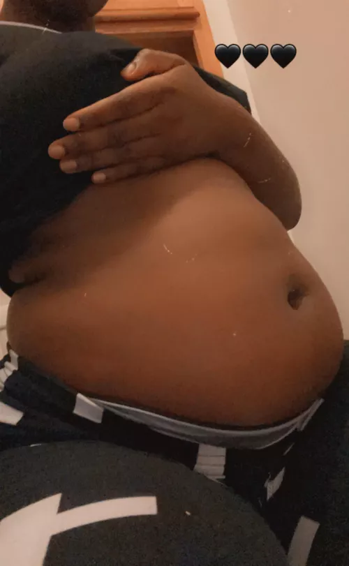 I feel myself becoming obese. Food is becoming a addiction. Results after damn near a all day stuffing