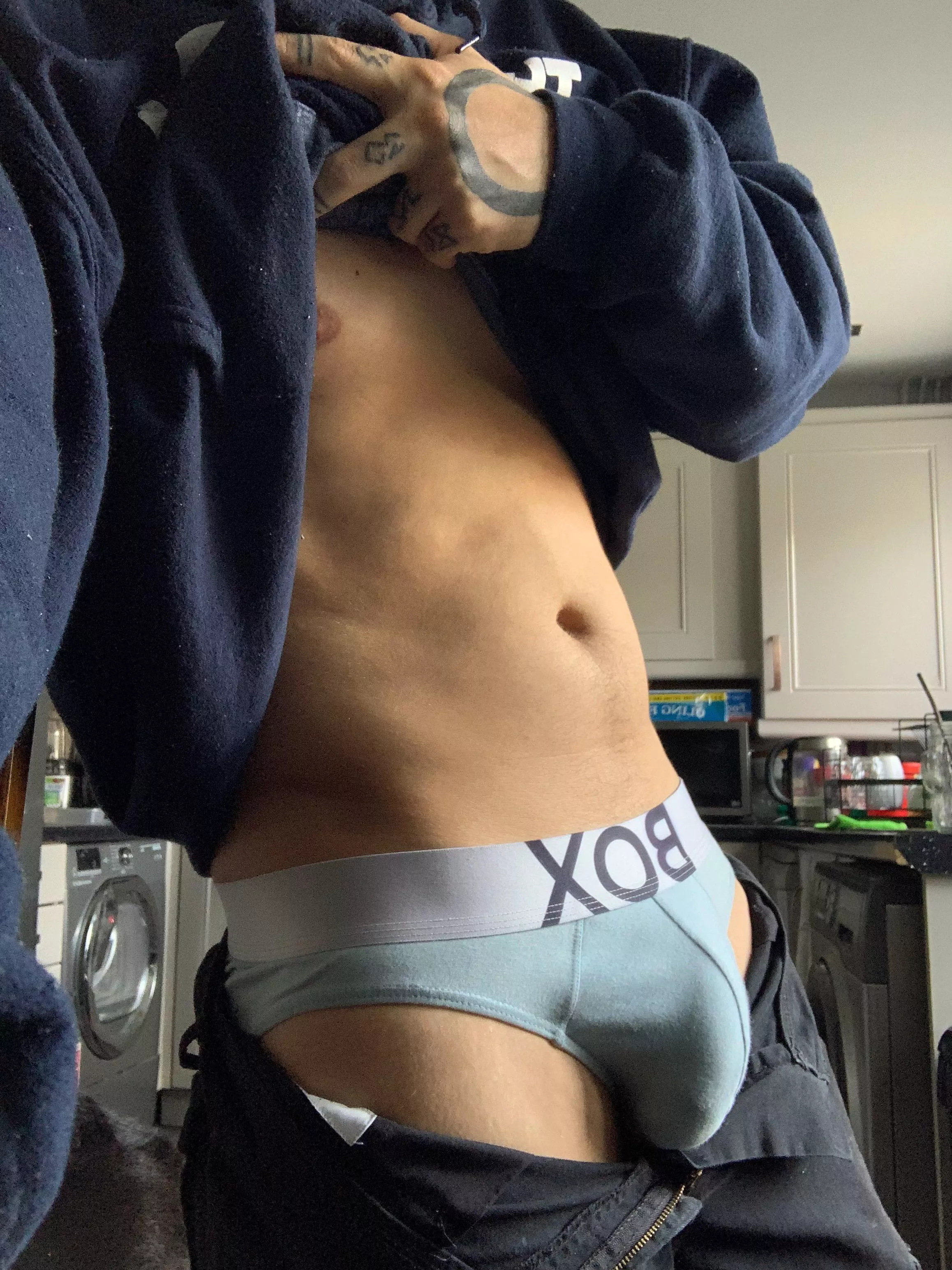 Kitchen bulge!