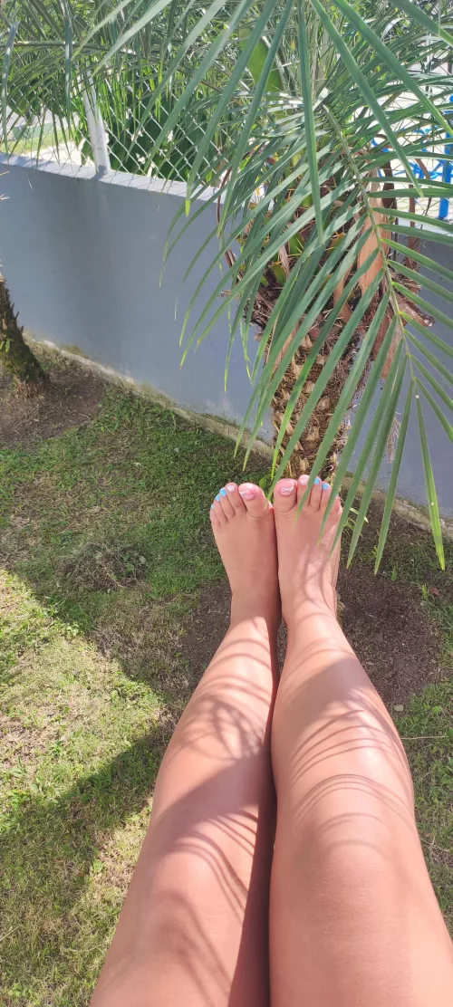 Legs,feet and sun!