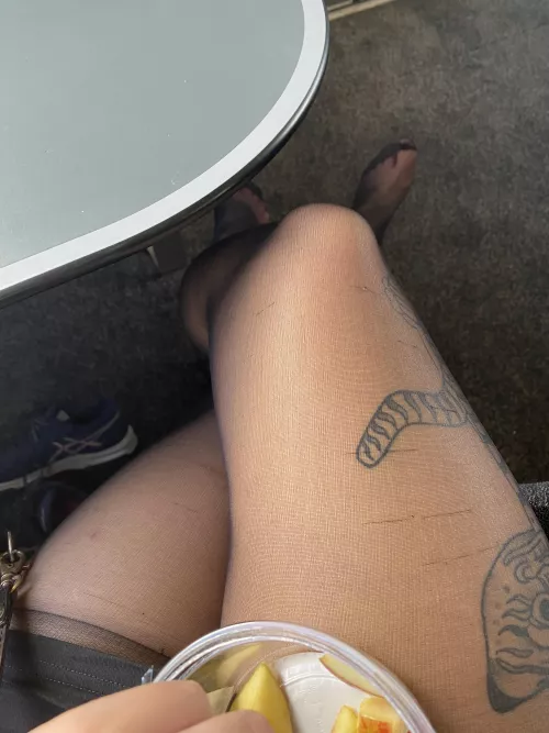 Been wearing these for 3 days. The guy sitting across from me loves the smell. Any takers?