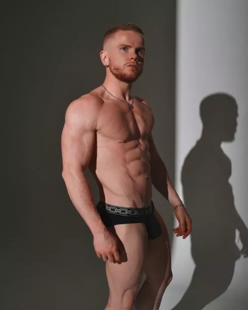 Did my first bit of underwear modelling 😛