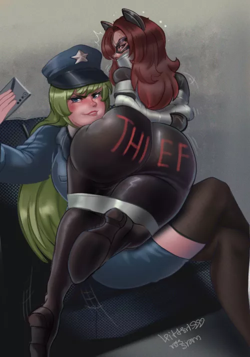 How you gonna deal with a sexy thief like me? 💖