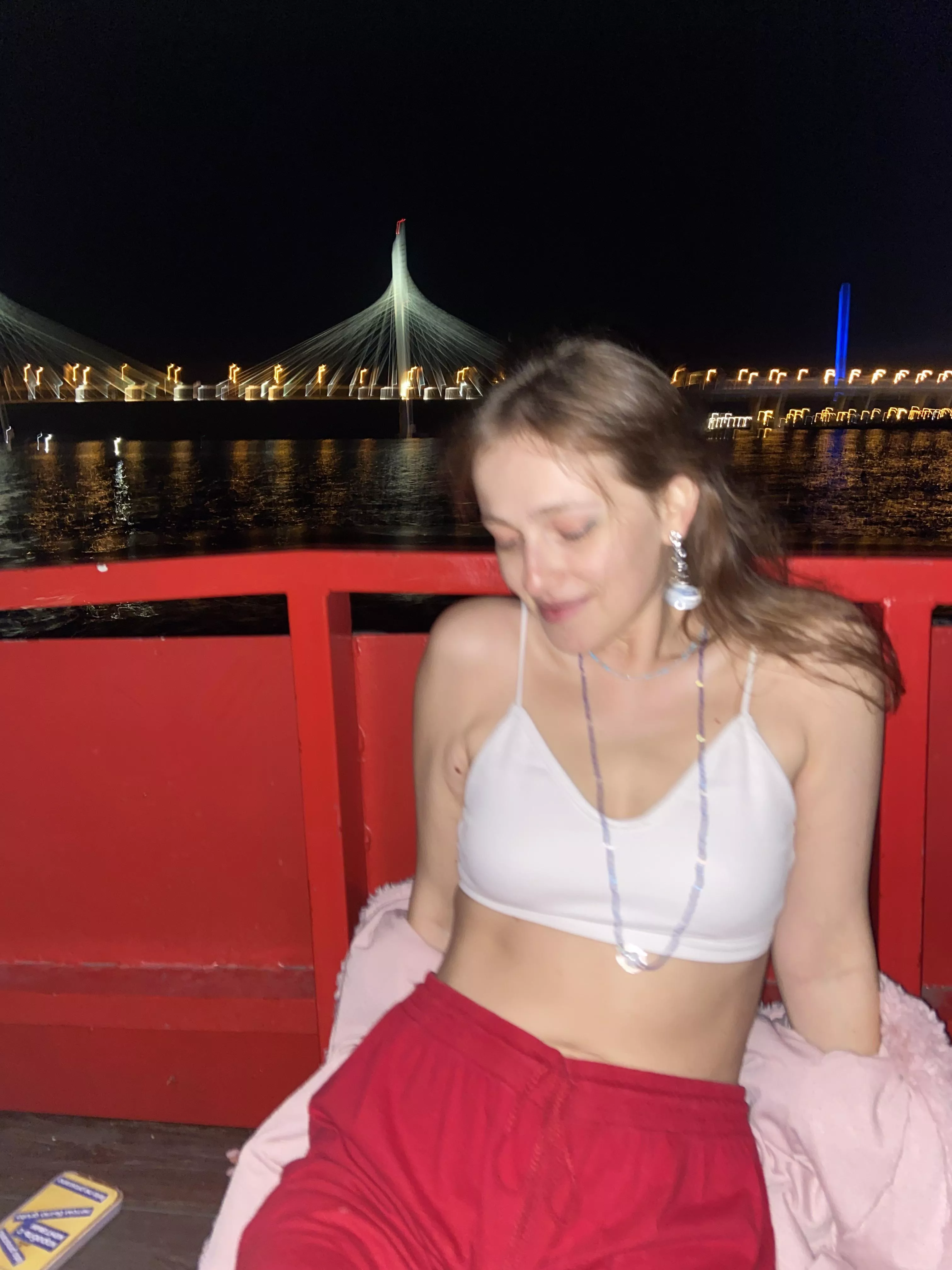 In a boat