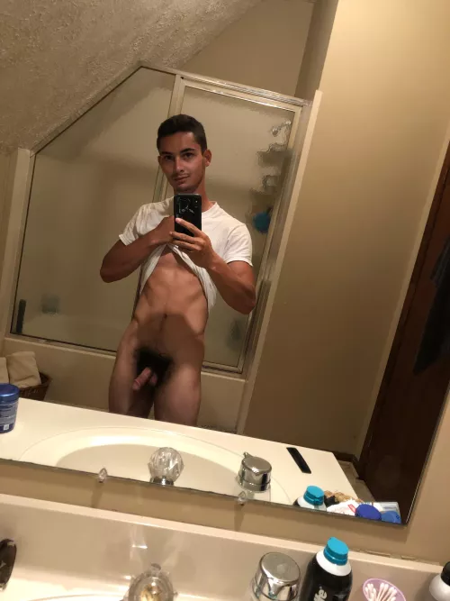 Nothings better than a hot shower after a long day of work