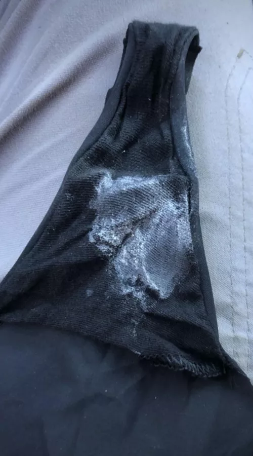 Nurse panties that were under my scrubs all day