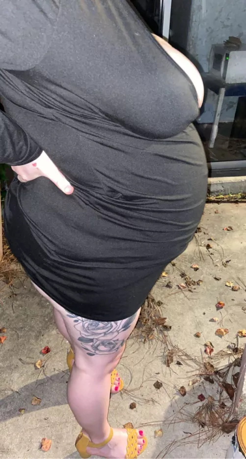 Pregnant but still a slut