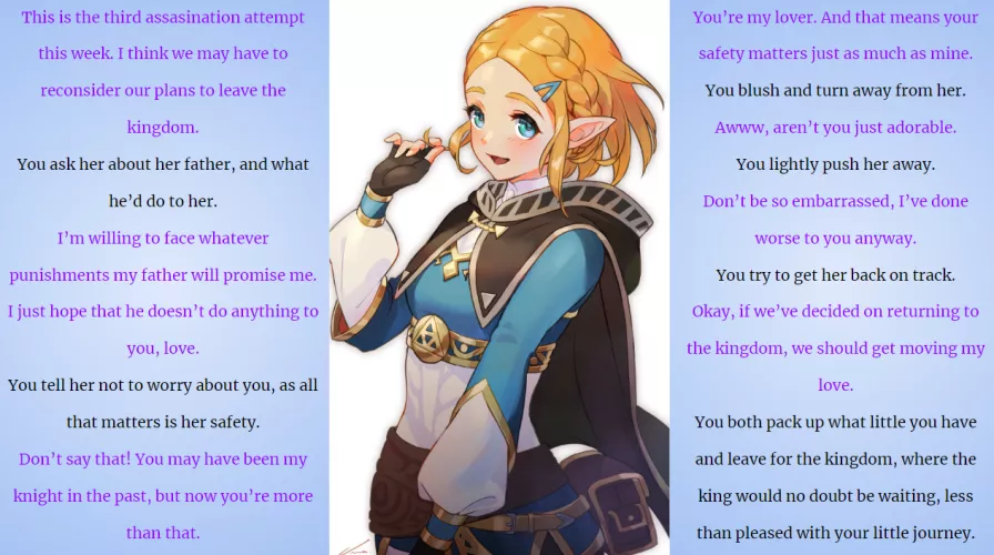 Running Away With The Princess Pt.3 [Wholesome] [No Sex]