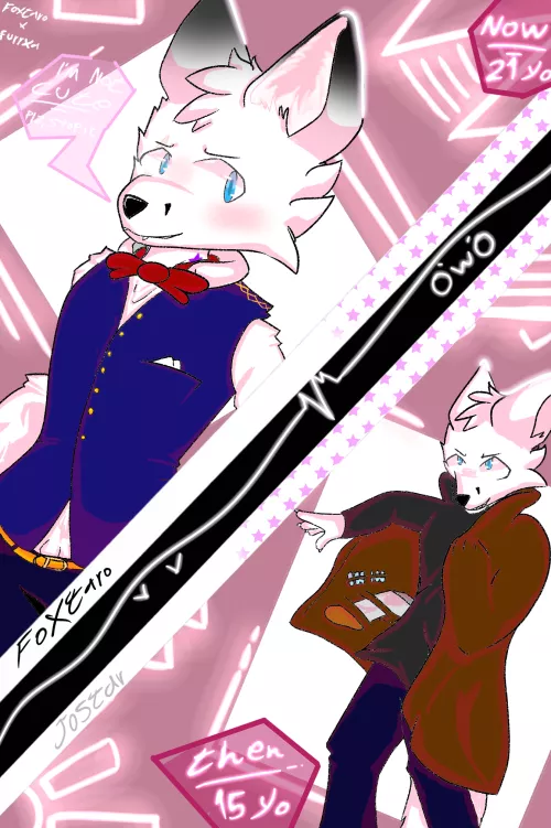 Don't call him cute, he might bite ~ (By me: u/FurrXa Fursona: u/Foxtaro)