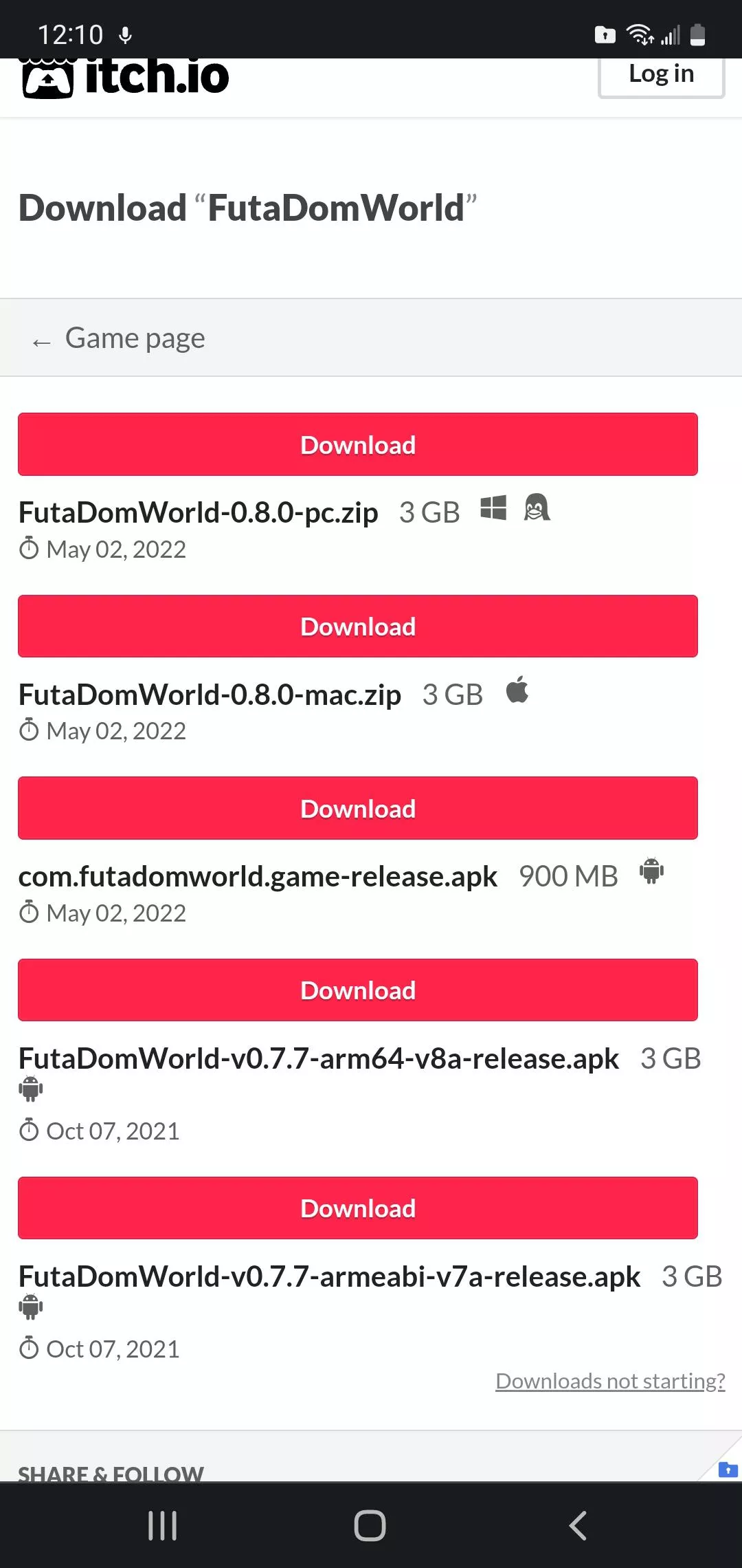 for android which one should I download the most updated with 900 mb or one of the 3 gb. Normally I would download the most updated but why is one bigger than the other? for android which one should I download the most updated with 900 mb or one of the 3 gb. Normally I would download the most updated but why is one bigger than the other?
