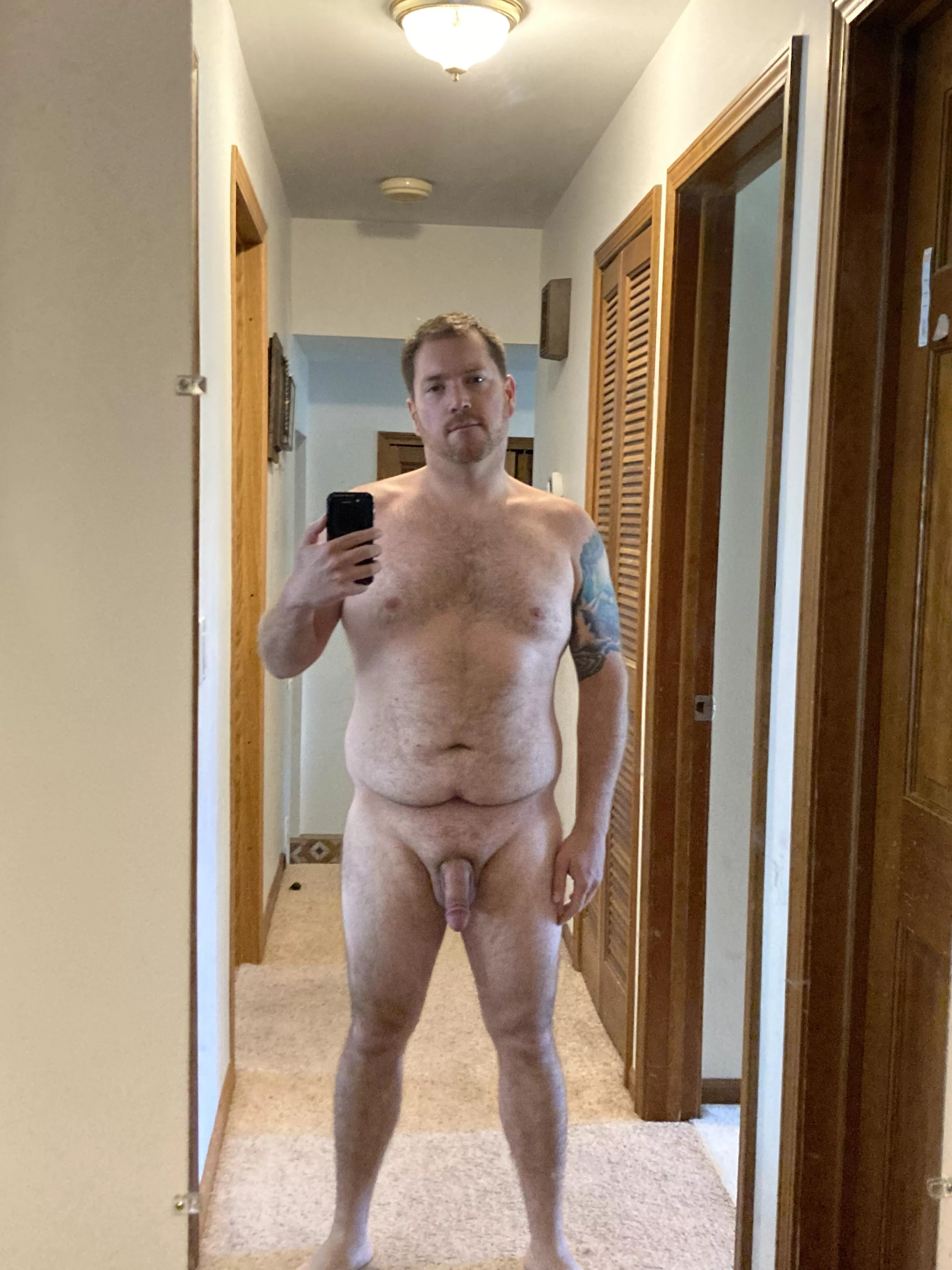 Just a birthday suit outfit. I walk around in at home
