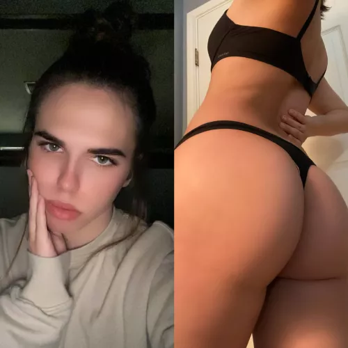 The face 😌 The booty 🍑