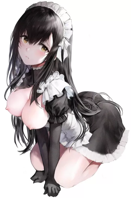 what a cute little maid
