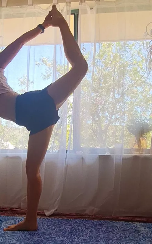 What will you do while my legs are so far open?