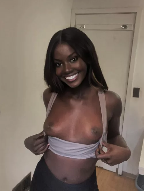 Would you cum on my tits if I asked you to?