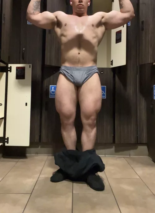 You see me in the locker room, what would you do?