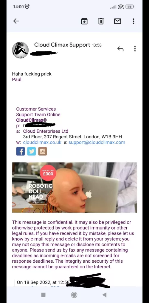 hi, i dont Know what to do! I Just send them another Email because they never send Factory Pics or Something. This 