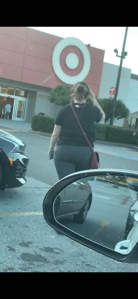 Hot girl at target