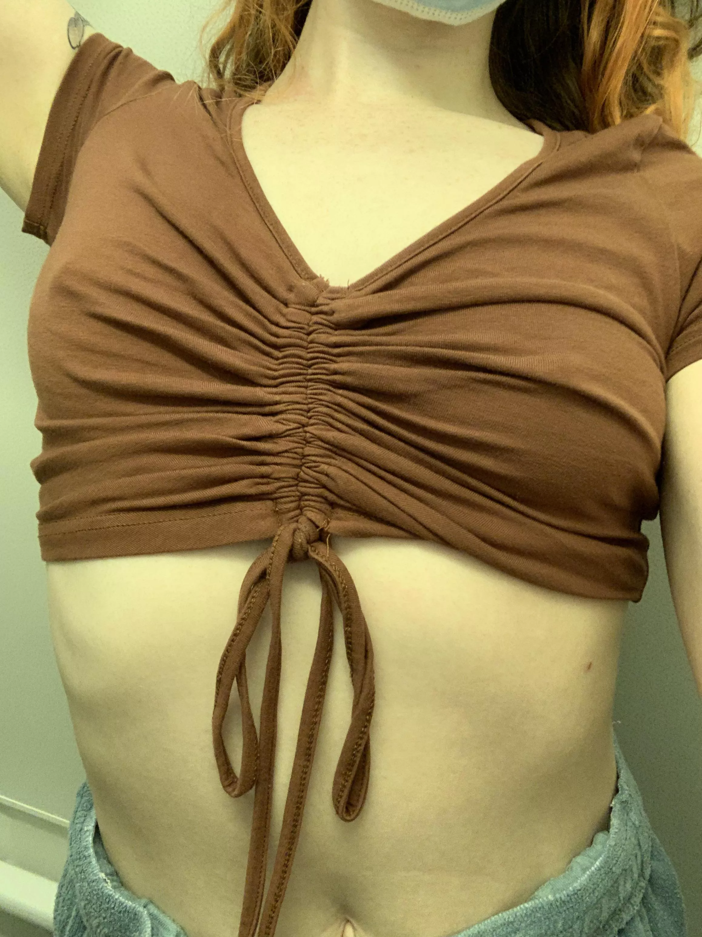 I only wear crop tops