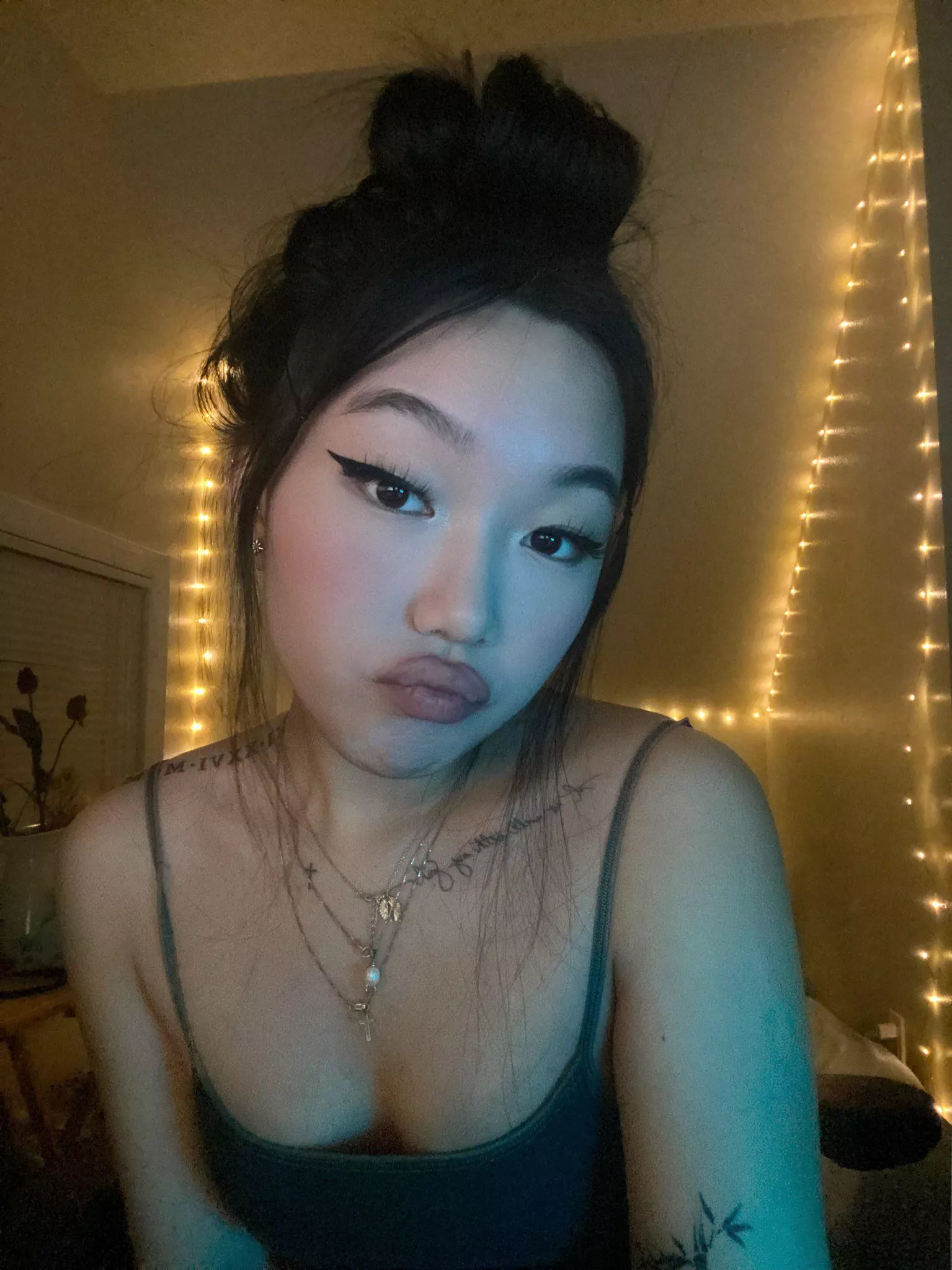 messy bun