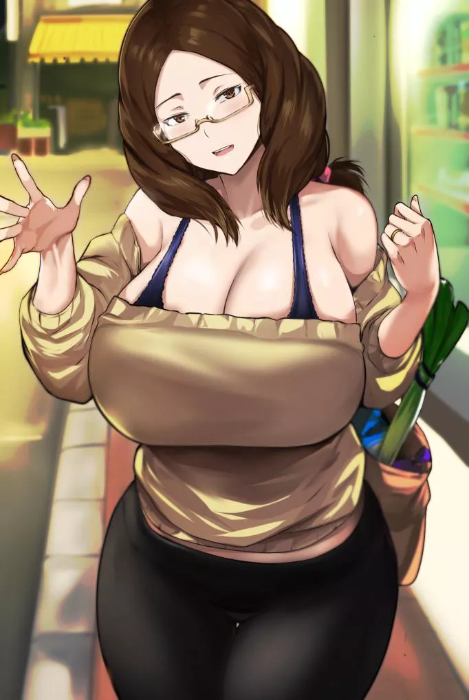 Mommy out shopping