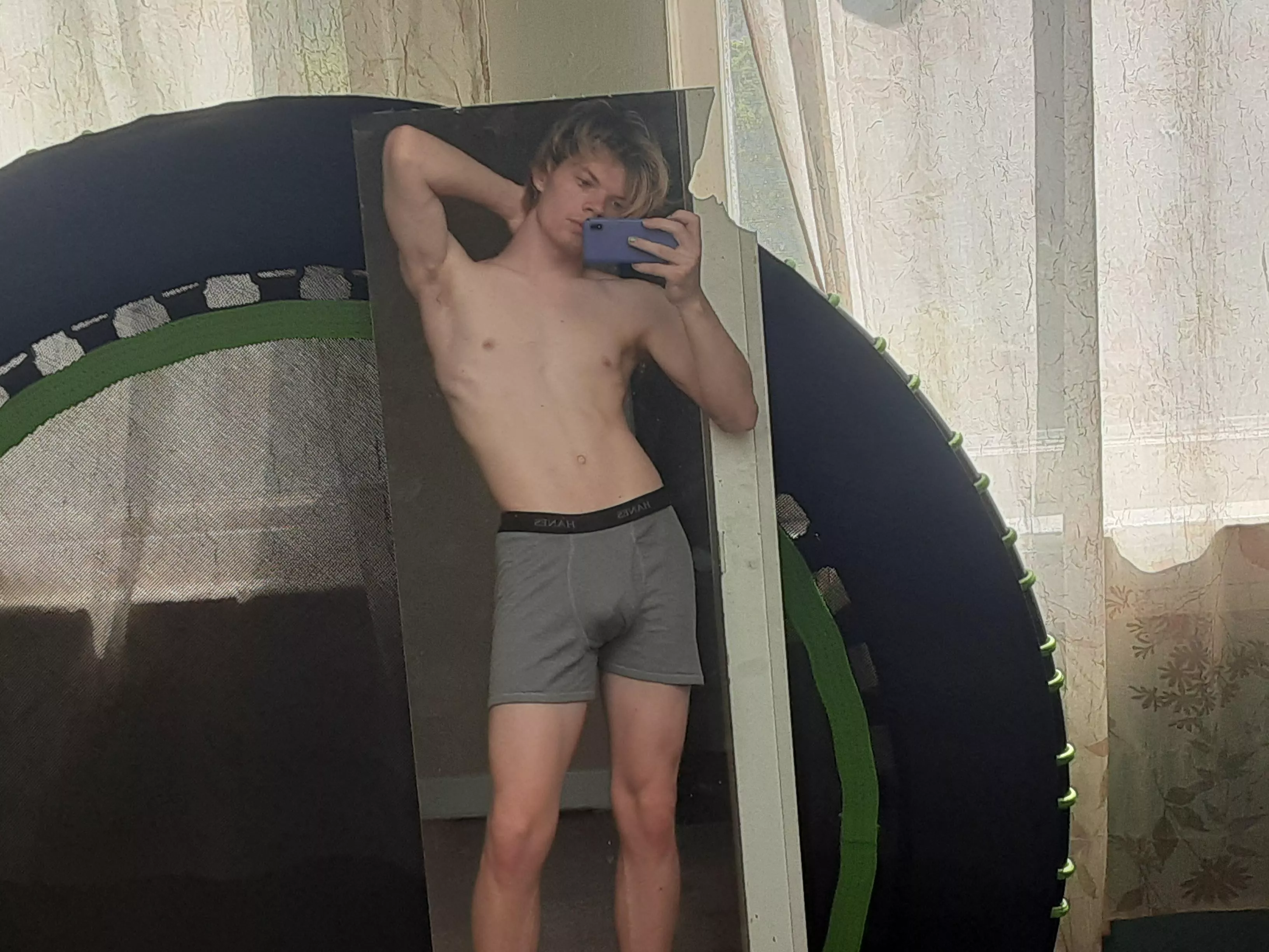 sweaty boy