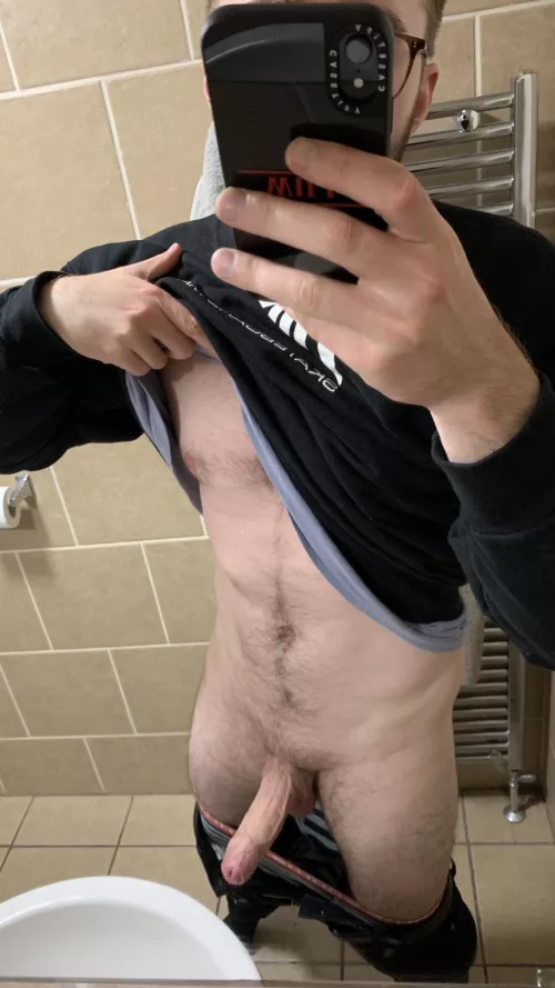 Couldn’t resist showing off in the mirror for you