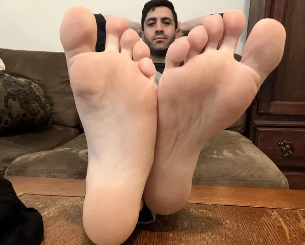 Good morning. Sometimes you have to kick your feet up and chill.