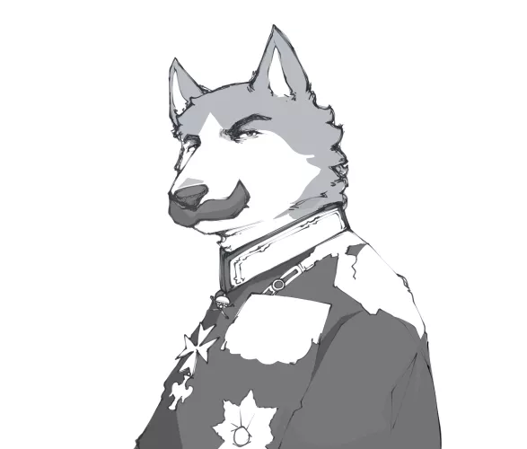 i tried to draw a German shepherd, looks nice?