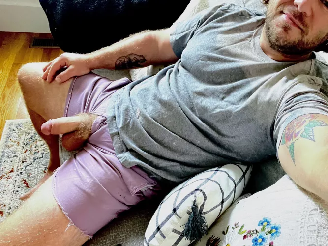 Sniff daddy’s cock and balls [35]