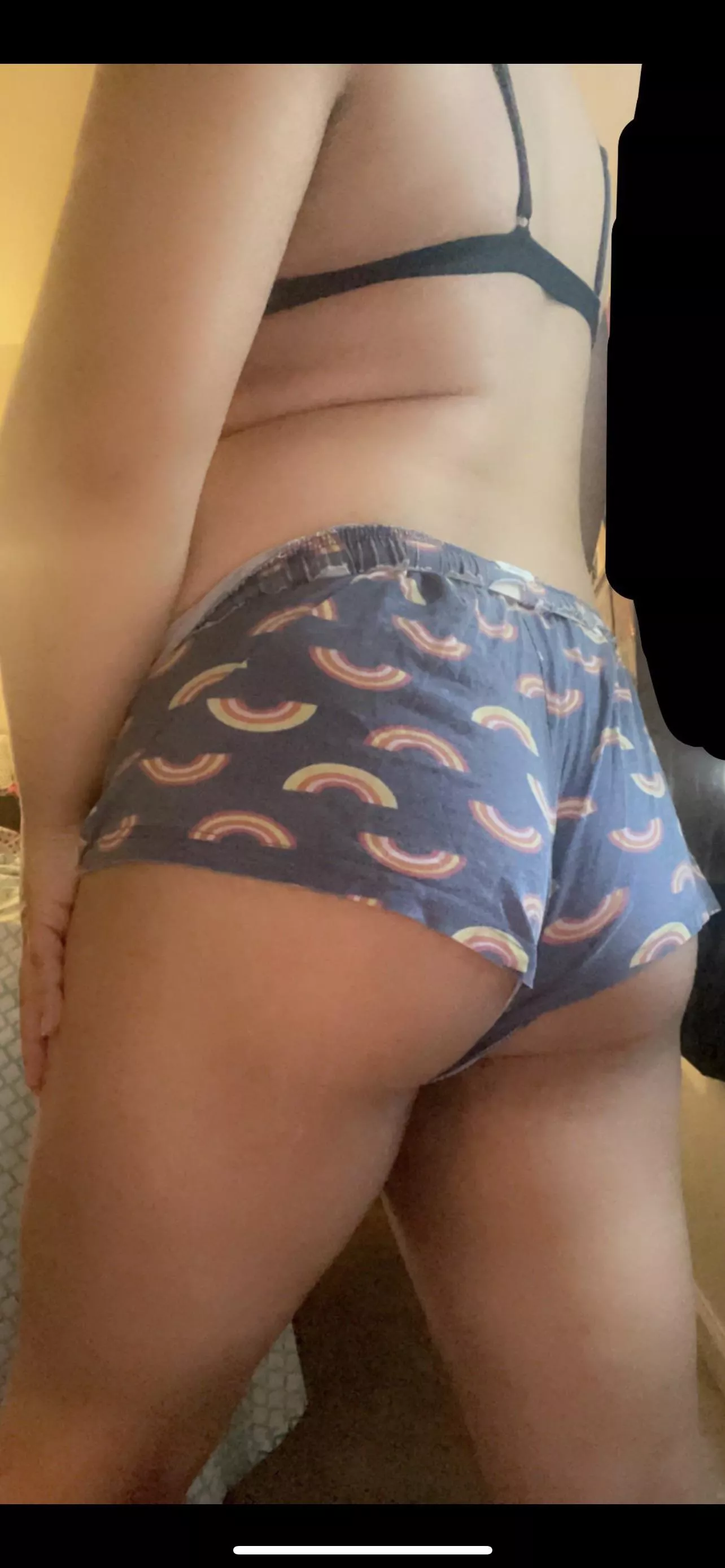 [26] I think the rainbows are perfect for my ass. Being that I just came out not too long ago. Anything else you see fit for my ass? 😘