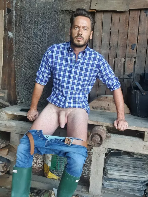 I am supposed to be chopping wood