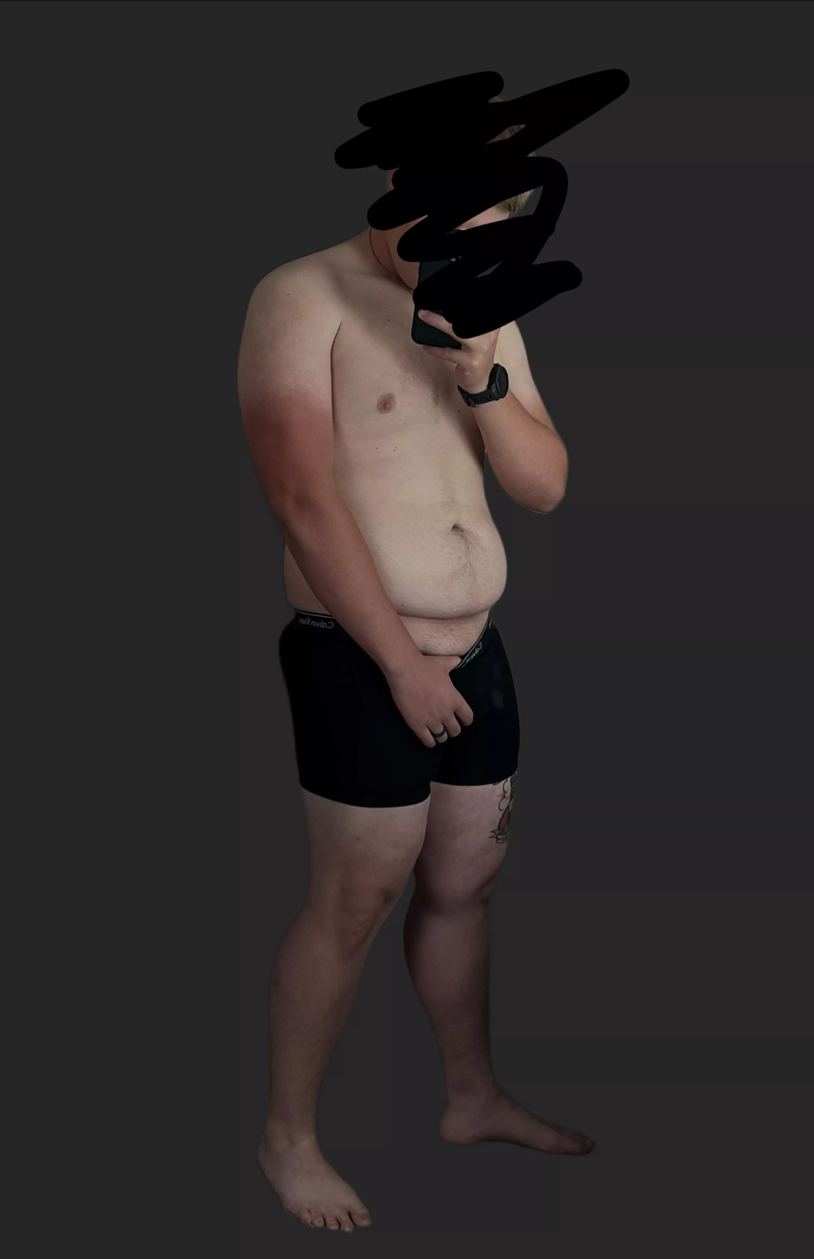 I’m liking a bit of the dad bod look