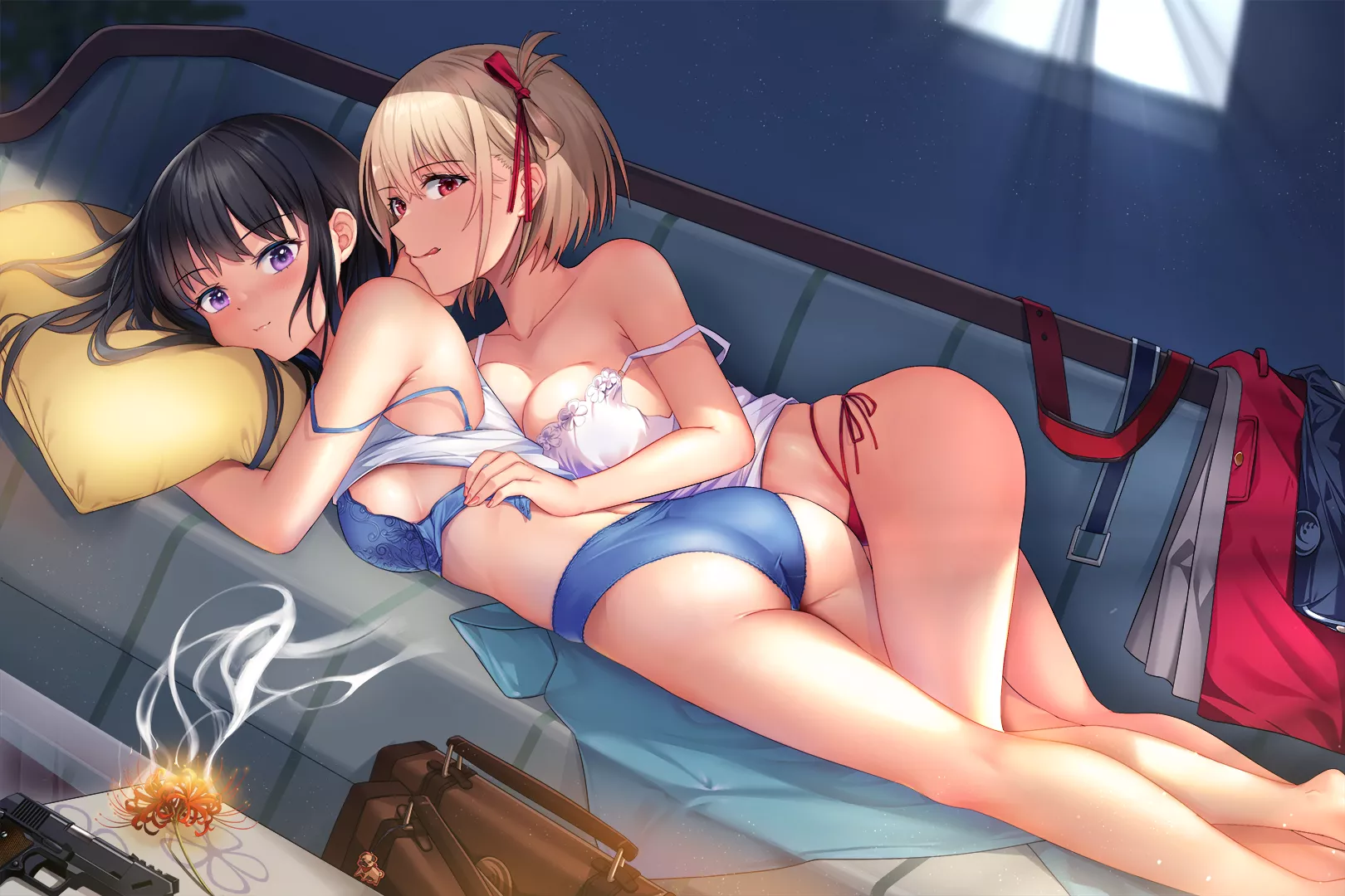 Takina and Chisato on their day off.
