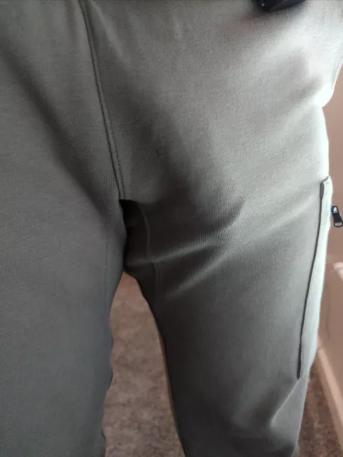 Wifey doesn't like it when I wear these pants in public. I wonder why?