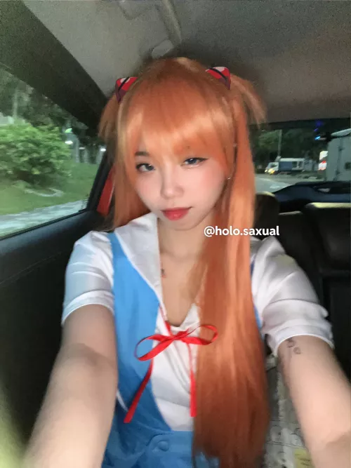 Asuka from evangelion 🧡 by holo.saxual