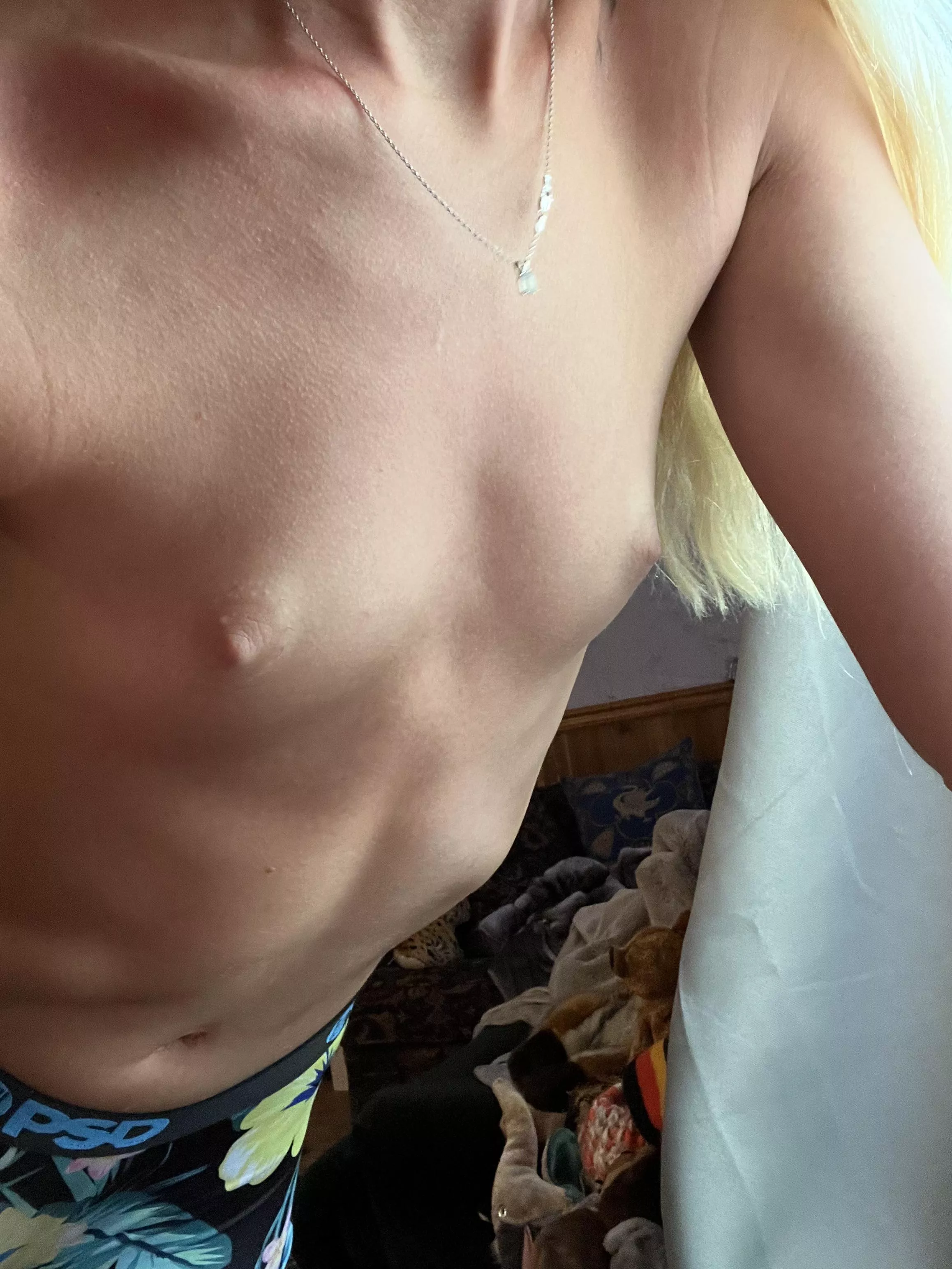 If my nipples weren’t a bit hard could you tell
