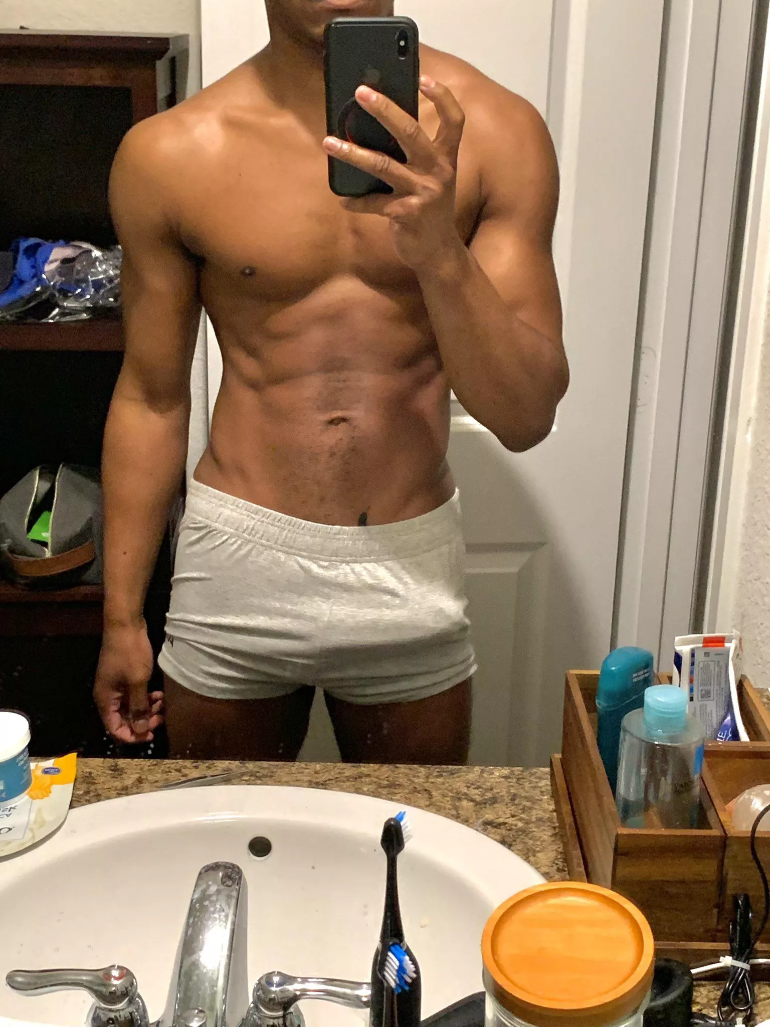 Maybe I shouldn’t wear these to the gym..