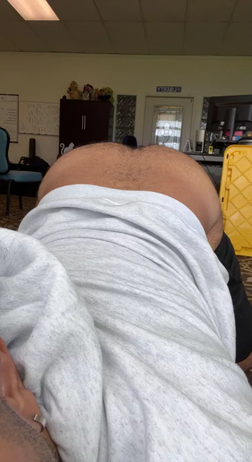 Need a face to sit on while I’m working