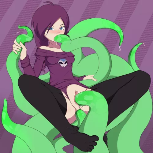 No one loves her tentacle lovers more than Zone (female)
