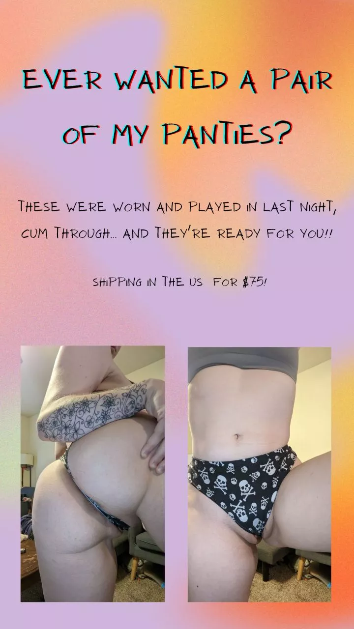 thong panties!