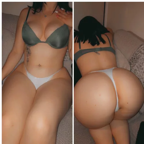 Tiny waist, thick ass..